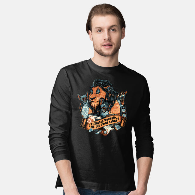 Ruthless Rockers-Mens-Long Sleeved-Tee-glitchygorilla