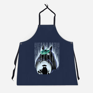 Rainy Neighborhood-Unisex-Kitchen-Apron-rmatix