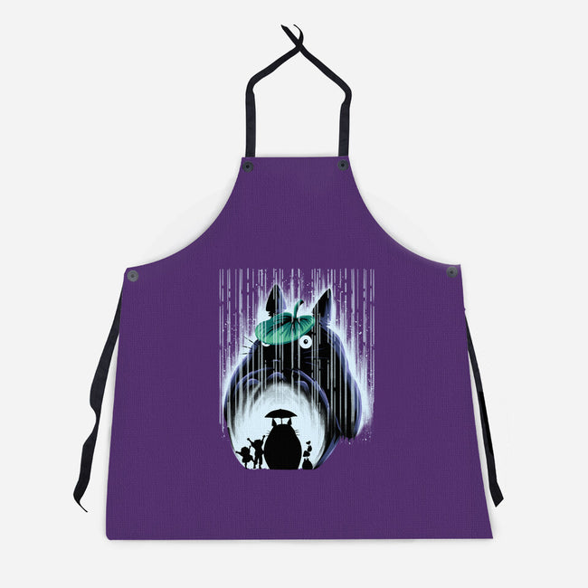 Rainy Neighborhood-Unisex-Kitchen-Apron-rmatix