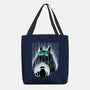 Rainy Neighborhood-None-Basic Tote-Bag-rmatix