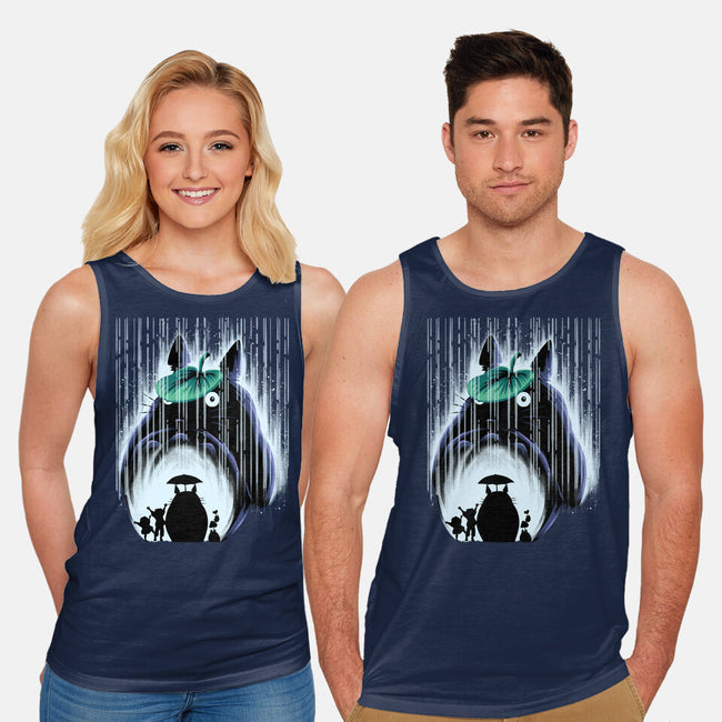 Rainy Neighborhood-Unisex-Basic-Tank-rmatix