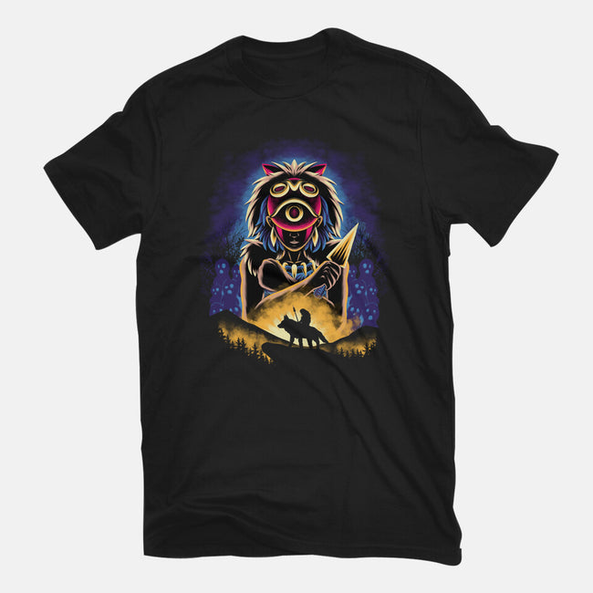 Wild Princess-Womens-Fitted-Tee-rmatix