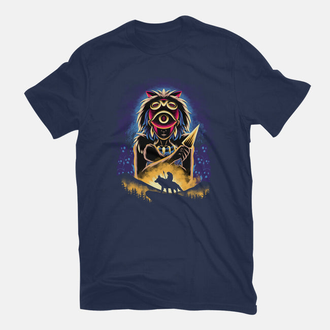 Wild Princess-Womens-Fitted-Tee-rmatix
