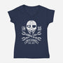 Aye Aye-Womens-V-Neck-Tee-teesgeex