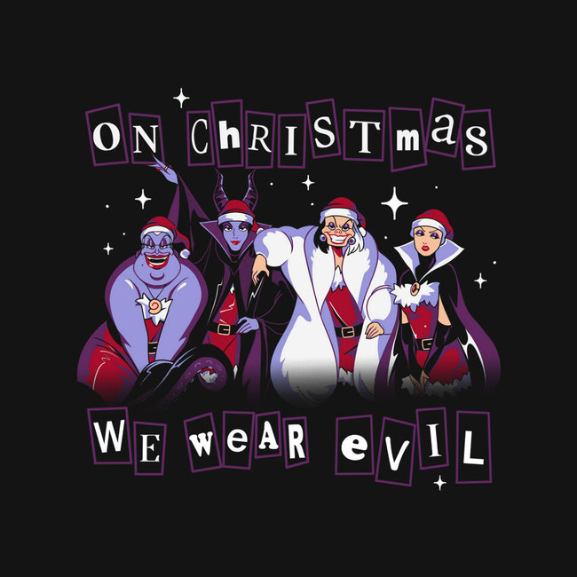 Merry Evilmas-Womens-V-Neck-Tee-yumie