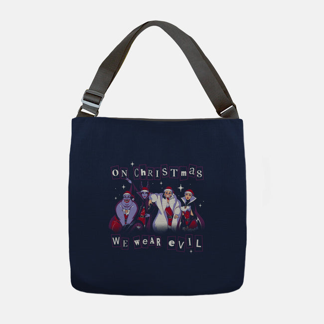 Merry Evilmas-None-Adjustable Tote-Bag-yumie