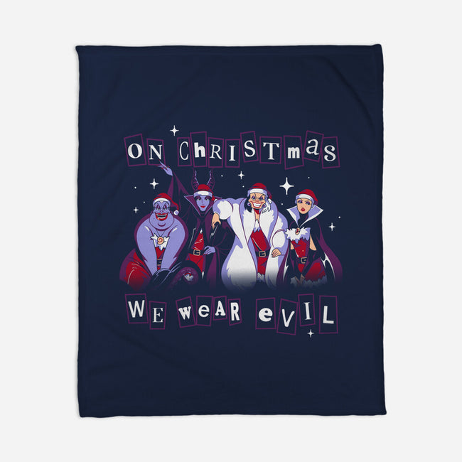 Merry Evilmas-None-Fleece-Blanket-yumie