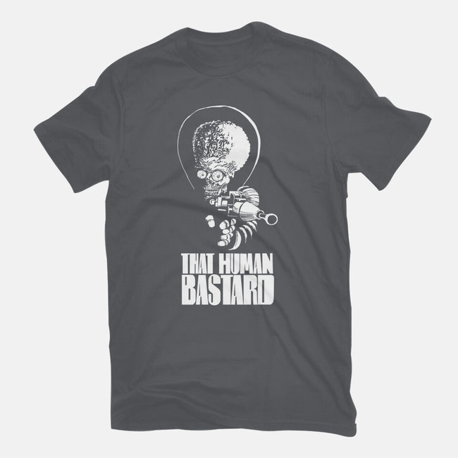 That Human Bastard-Womens-Fitted-Tee-zascanauta