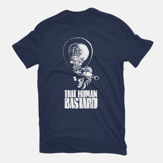 That Human Bastard-Womens-Basic-Tee-zascanauta