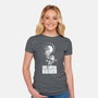 That Human Bastard-Womens-Fitted-Tee-zascanauta