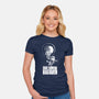 That Human Bastard-Womens-Fitted-Tee-zascanauta