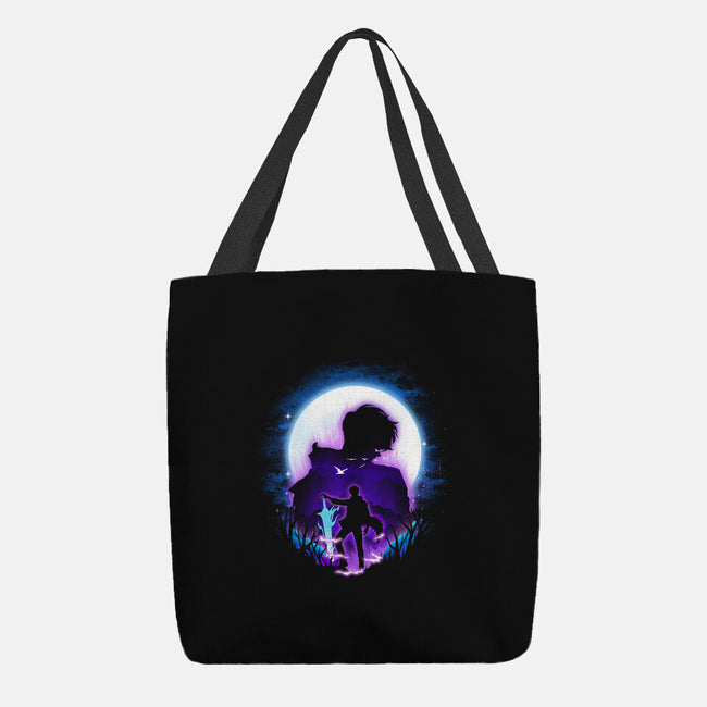 Stronger Hunter-None-Basic Tote-Bag-dandingeroz