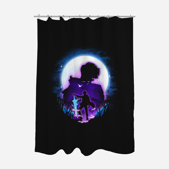 Stronger Hunter-None-Polyester-Shower Curtain-dandingeroz