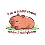 Happybara When I Napybara-Womens-Off Shoulder-Sweatshirt-TechraNova