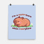 Happybara When I Napybara-None-Matte-Poster-TechraNova