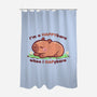 Happybara When I Napybara-None-Polyester-Shower Curtain-TechraNova