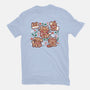 Gingerbread Animals-Mens-Heavyweight-Tee-TechraNova