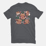 Gingerbread Animals-Womens-Basic-Tee-TechraNova