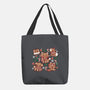 Gingerbread Animals-None-Basic Tote-Bag-TechraNova