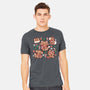 Gingerbread Animals-Mens-Heavyweight-Tee-TechraNova