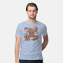 Gingerbread Animals-Mens-Premium-Tee-TechraNova