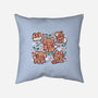 Gingerbread Animals-None-Removable Cover w Insert-Throw Pillow-TechraNova