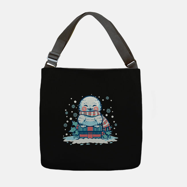 Owlways Love Christmas-None-Adjustable Tote-Bag-TechraNova