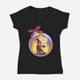 This Is Xmas-Womens-V-Neck-Tee-Samuel