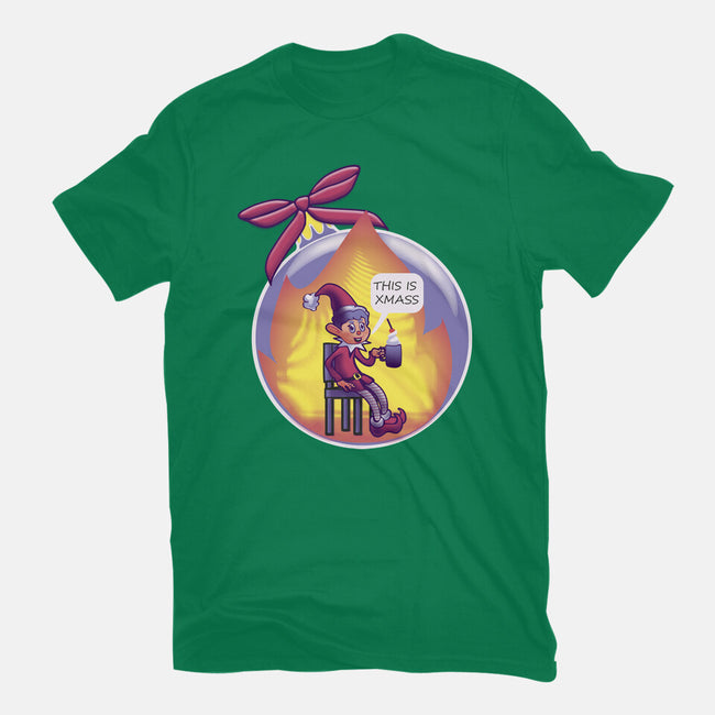 This Is Xmas-Womens-Fitted-Tee-Samuel