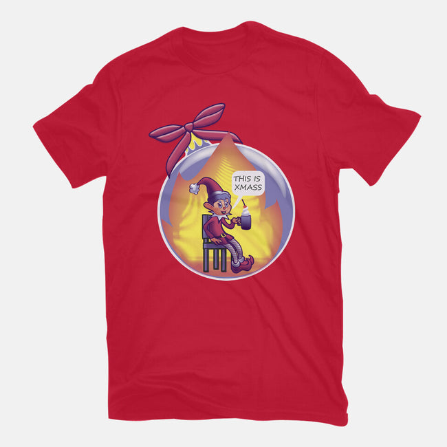 This Is Xmas-Womens-Fitted-Tee-Samuel