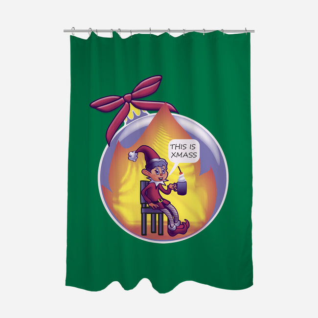 This Is Xmas-None-Polyester-Shower Curtain-Samuel