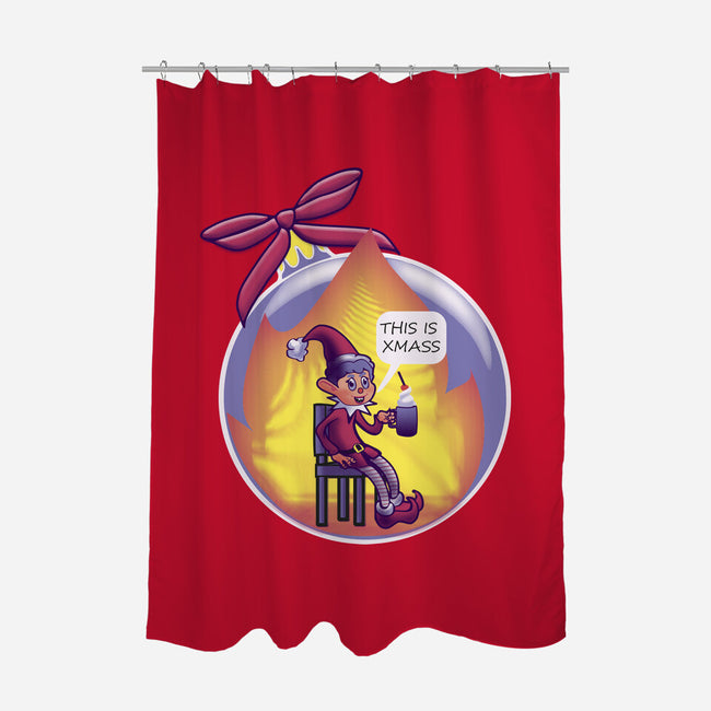 This Is Xmas-None-Polyester-Shower Curtain-Samuel