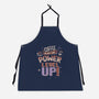 Power Level Up-Unisex-Kitchen-Apron-Estudio Horta