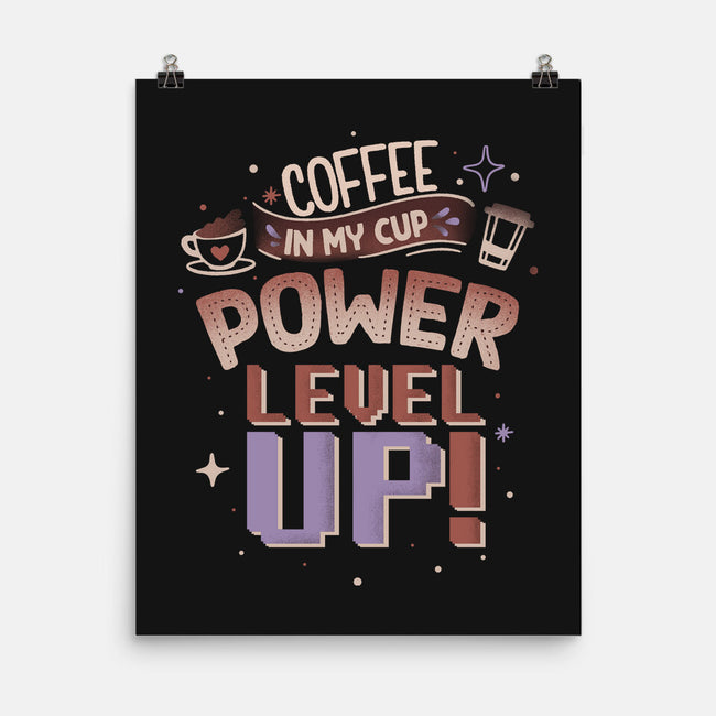 Power Level Up-None-Matte-Poster-Estudio Horta