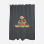 Central Bork-None-Polyester-Shower Curtain-retrodivision