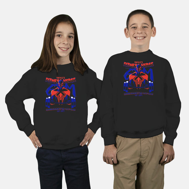 Vampire Fitness-Verse-Youth-Crew Neck-Sweatshirt-teesgeex