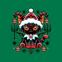 Black Cat Xmas-None-Polyester-Shower Curtain-Andriu