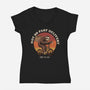 Not So Express Delivery-Womens-V-Neck-Tee-dandingeroz