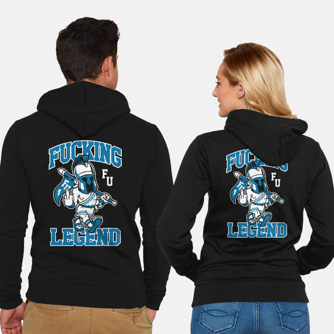 Legend On Campus-Unisex-Zip-Up-Sweatshirt-Nemons