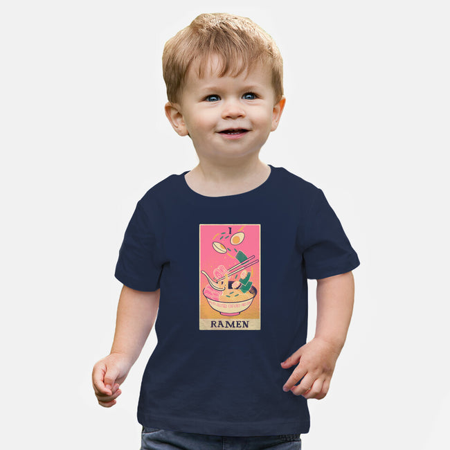 Ramen Tarot-Baby-Basic-Tee-naomori