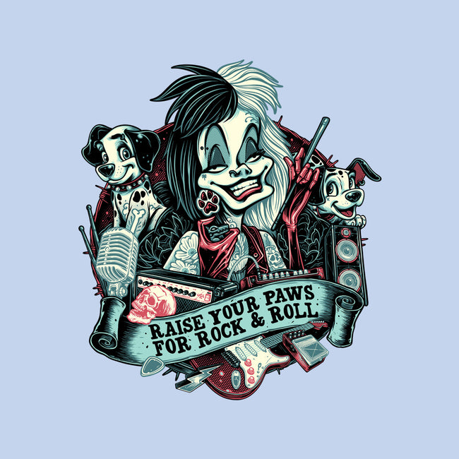 Raise Your Paws For Rock And Roll-Unisex-Pullover-Sweatshirt-glitchygorilla
