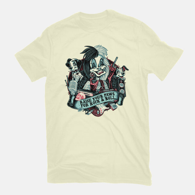 Raise Your Paws For Rock And Roll-Mens-Premium-Tee-glitchygorilla