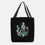 Raise Your Paws For Rock And Roll-None-Basic Tote-Bag-glitchygorilla