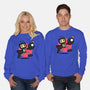 Bomberbat-Unisex-Crew Neck-Sweatshirt-Raffiti