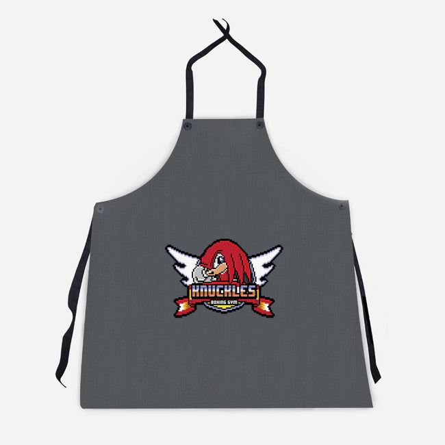 Knuckle Boxing Gym-Unisex-Kitchen-Apron-jrberger