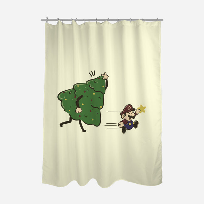 Thief Of Stars-None-Polyester-Shower Curtain-OnlyColorsDesigns