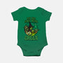 Go Team Green-Baby-Basic-Onesie-SCelano Design