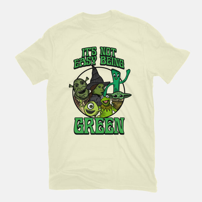 Go Team Green-Mens-Basic-Tee-SCelano Design