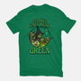 Go Team Green-Unisex-Basic-Tee-SCelano Design