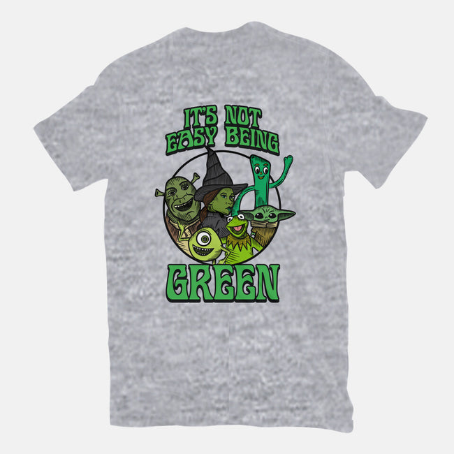 Go Team Green-Womens-Basic-Tee-SCelano Design